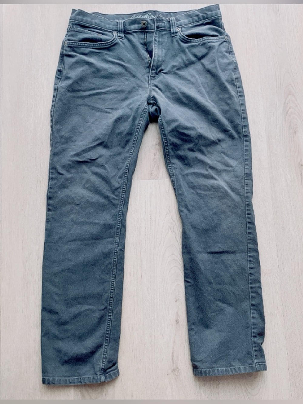 Eddie Bauer Jeans - Straight Dark Grey Charcoal